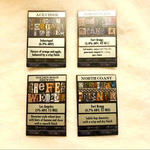 [3/$15] BaseLine Tap House Beer Flight Cards from Disney’s Hollywood Studios